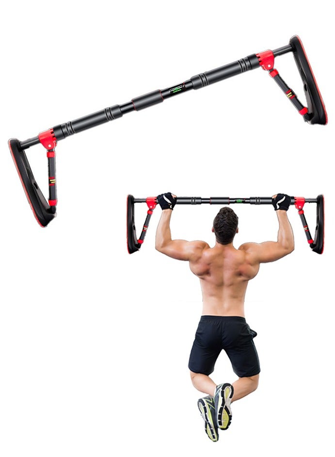 Pull Up Bar Doorway 880LBS Max Capacity, Door Frame Chin Up Bar with Locking Adjustable Width Upper Body Workout Bar No Screw Wall Mounted Gym System Trainer Non-Slip Door Exercise Equipment for Home Fitness Sports