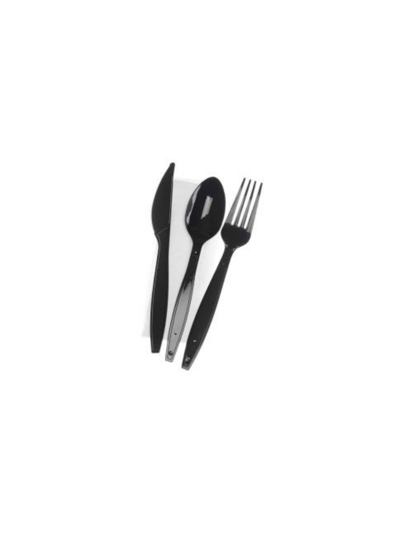 Super Touch Mw Black Cutlery Set