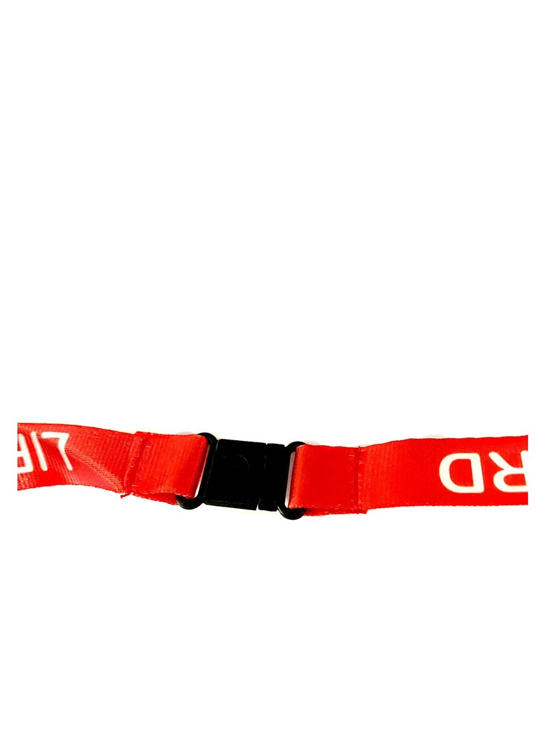 Lifeguard Whistle with Break Away Lanyard 10 Pcs Pack