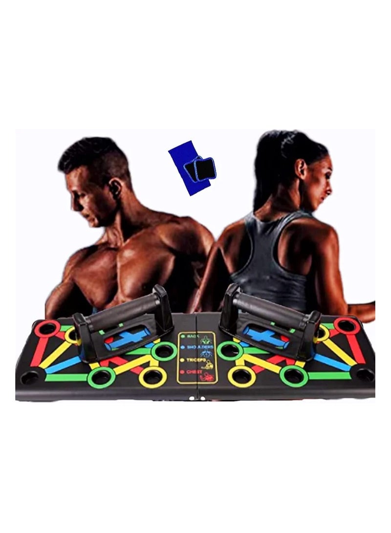 9 in 1 foldable push up exercise board easy flex urban equipment pushup stand bars for men and woman