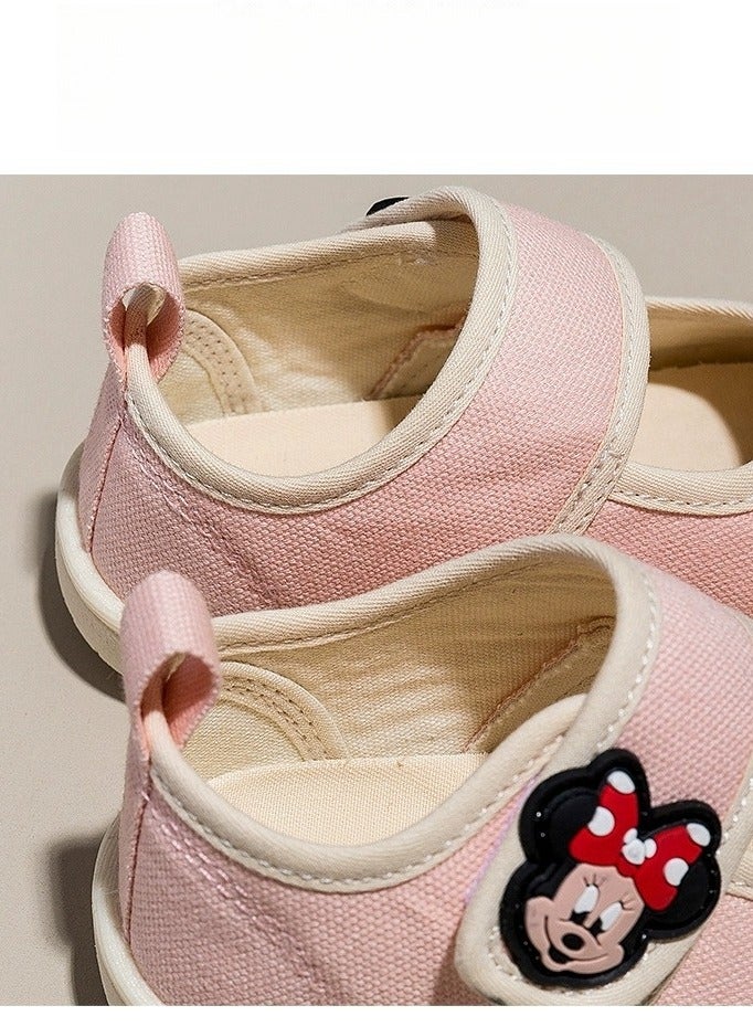 Children's Canvas Shoes With Soft Soles For One Foot Kick