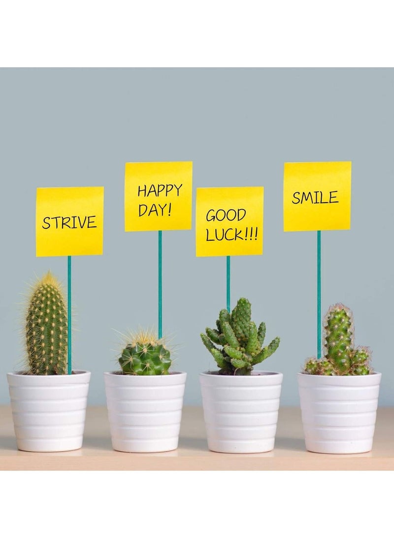 Garden Stakes Green Bamboo Sticks Decorative, Wooden Plant Support Sticks, Green Wood Plant Stakes, Floral Plant Support Stakes, Wooden Sign Posting Garden Sticks and DIY Activities