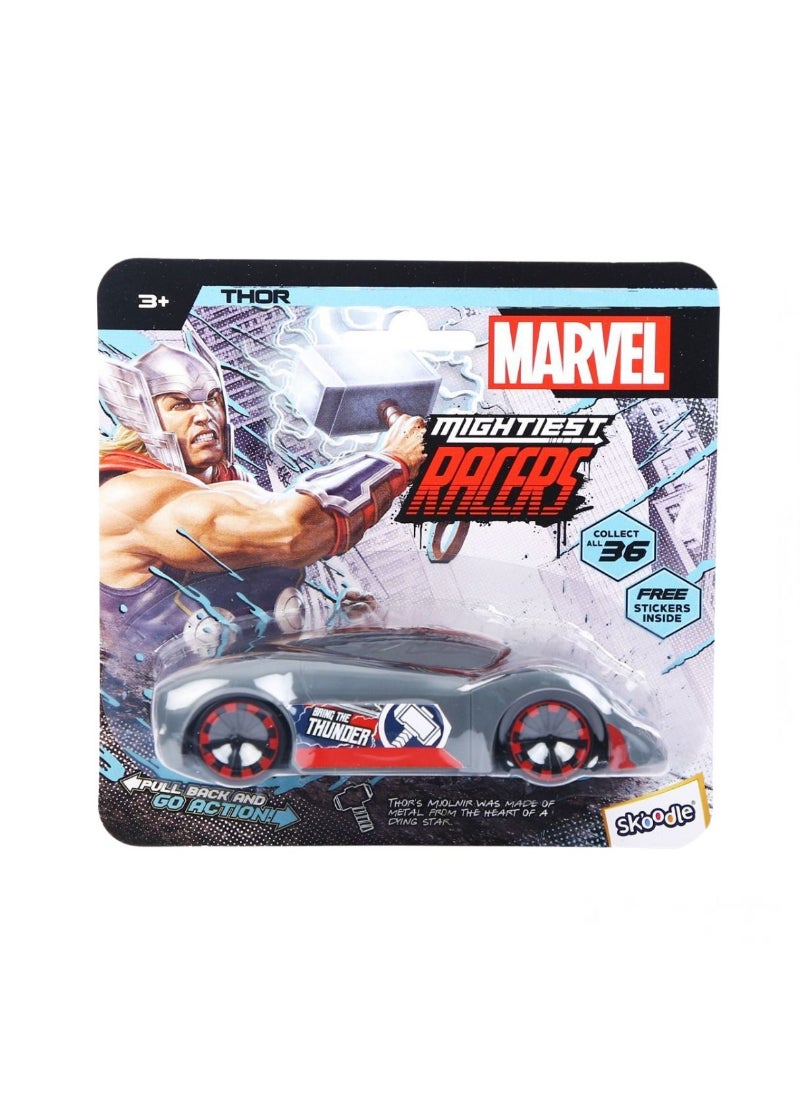 Marvel Pullback Mightiest Racer Car Thor