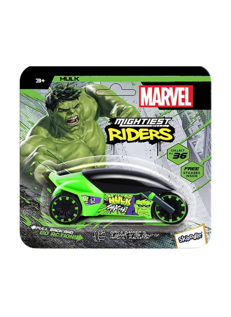 Marvel Pullback Mightiest Rider Hulk