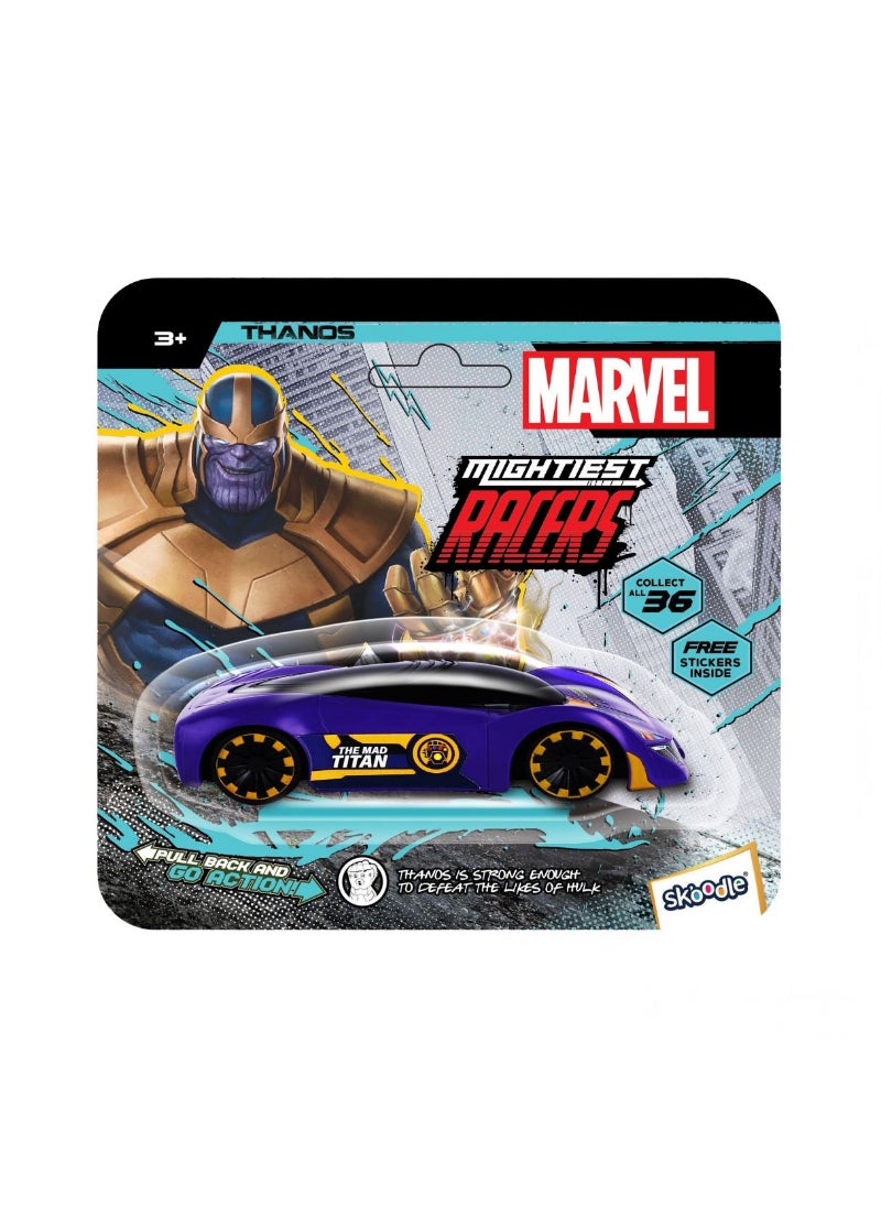 Marvel Pullback Mightiest Racer Car Thanos