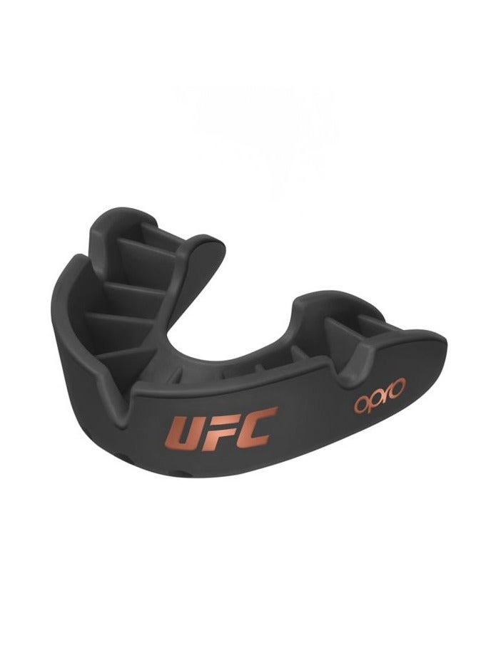 OPRO SELF FIT UFC BRONZE BLACK ADULT