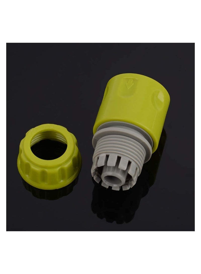 Spray Watering Gun Hose Pipe Fitting Kit, Including Spray Nozzle Watering Gun, Hose End Quick and Waterstop Connector, Threaded Tap Adapter, for Garden