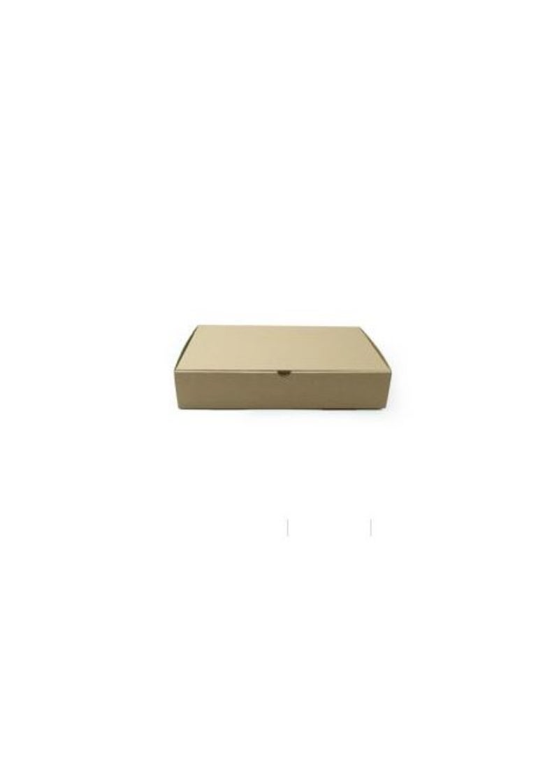 Super Touch Eflute Meal Box Plain 2 Side Brown 1X100