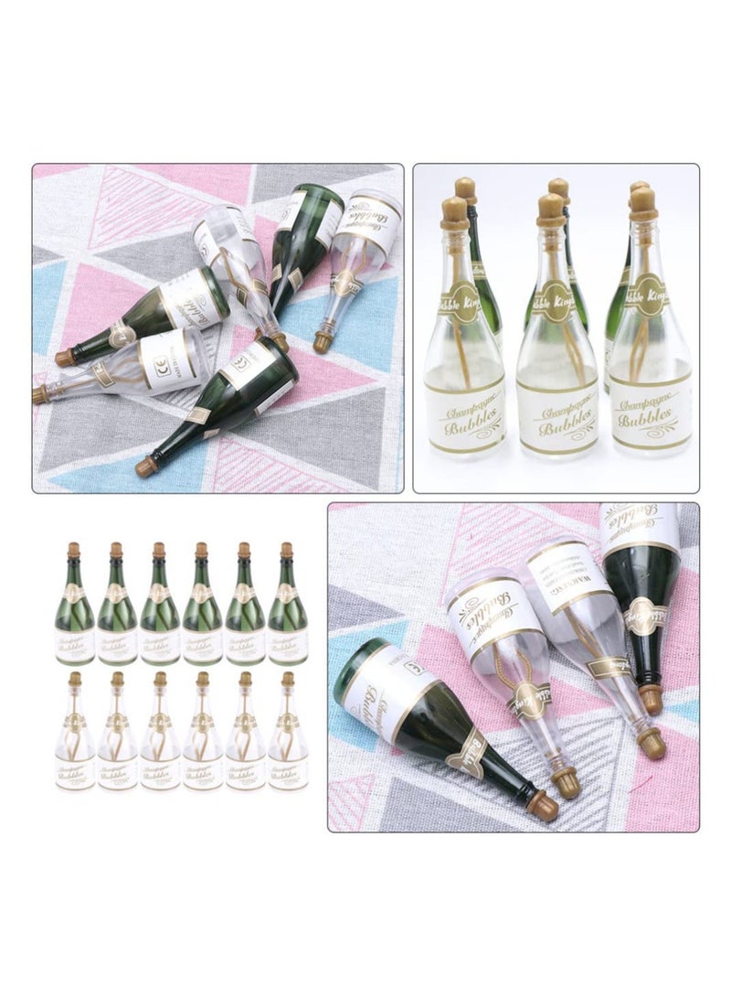 12PCS Candy Jars, DIY Favor Containers Party Favor Bottles Miniature Bottles DIY Candy Jar Bottle Unique Mini Bottle Candy Holders for Baby Shower Bridal Shower Wedding Birthday Party Favor Containers