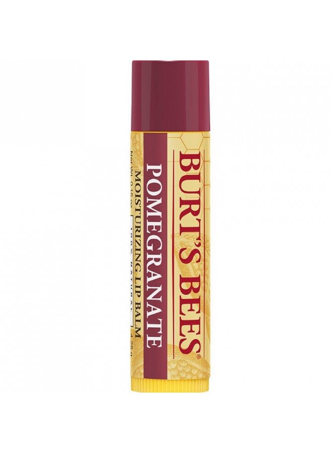 Burt's Bees Replenishing Lip Balm with Pomegranate Oil, 0.15-Ounce (Pack of 6)