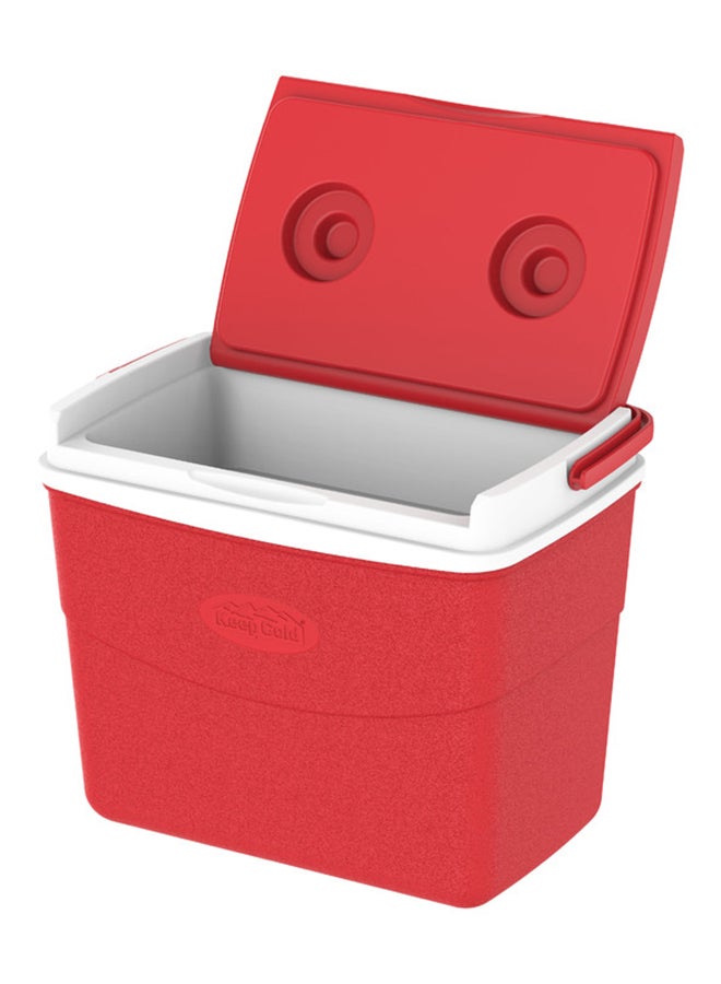 Keepcold Picnic Icebox Plastic  27 x 20 x 19 cm Red 5.0Liters