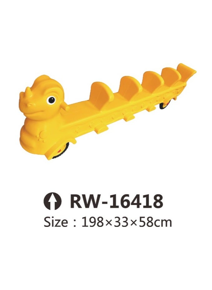 RBW TOYS Outdoor Games for Kids, Offer included Swings, Slides and Climbers Play-Ground Toys Area Size 710x450x360cm. MODEL : RW-12007.