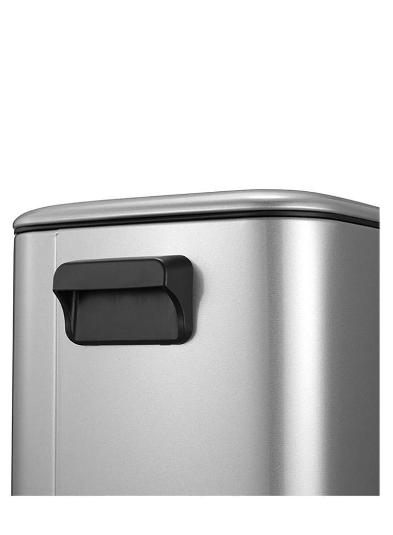 9L Premium Pedal Waste Bin | Stainless Steel Finish | Soft-Closing, Fingerprint-Resistant | Perfect for Office or Kitchen Use