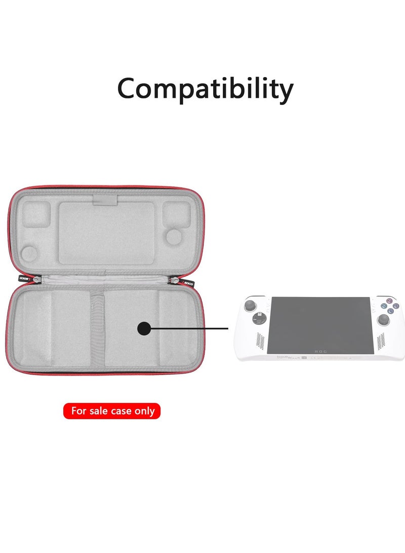 ASUS ROG Ally Portable Console Carrying Case, Durable and Lightweight Protection for Your Console and Accessories, Black