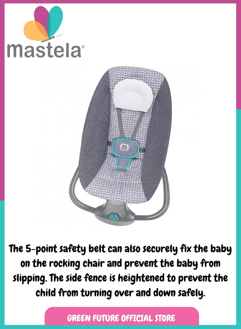 Baby Bassinet And Cradle Swing Bed 3-In-1 Multi-Functional with Canopy and Mosquito Net - Grey for Newborn Comfort and Safety