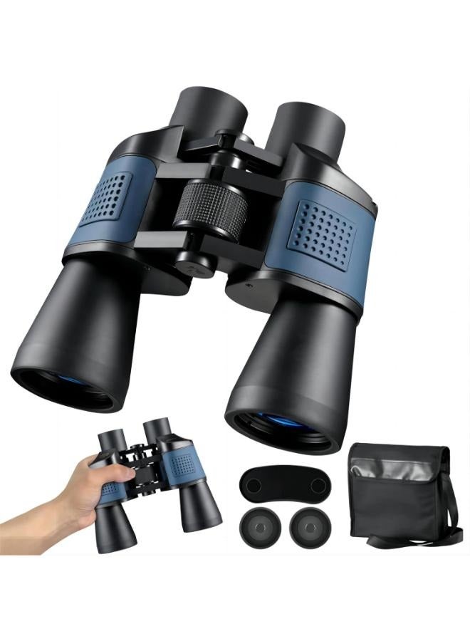 HD Professional 60x60 Day/Night Vision Binoculars Telescope Stargazing Football Sightseeing with Carrying Bag