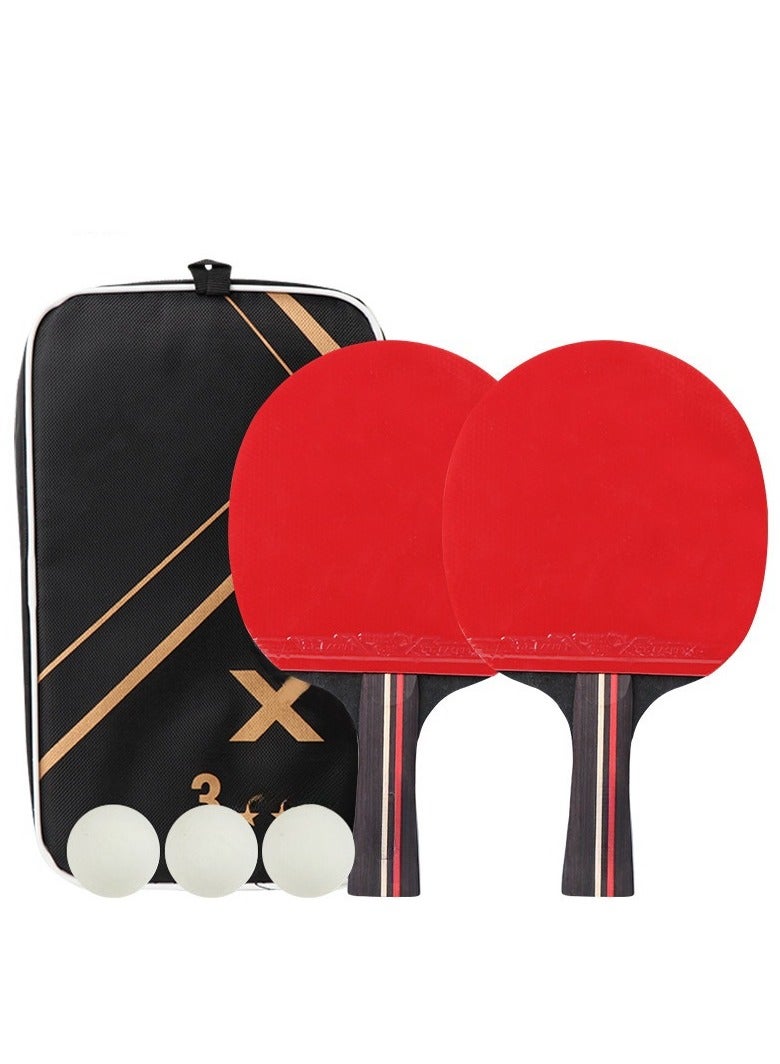 New 3-Star Table Tennis Racket Set