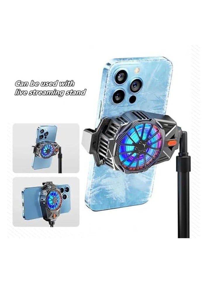 Universe USB Phone Cooler Gaming Fan with Maximum Airflow | Mobile Cooling Performance for Intermittent Use | Mobile Cooler for Gaming iPhone Cooler Portable Cooling Pad for Cell Phones.