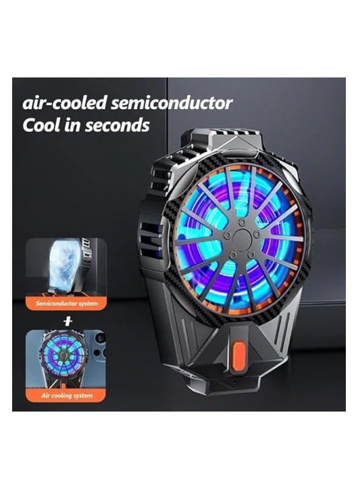 Universe USB Phone Cooler Gaming Fan with Maximum Airflow | Mobile Cooling Performance for Intermittent Use | Mobile Cooler for Gaming iPhone Cooler Portable Cooling Pad for Cell Phones.