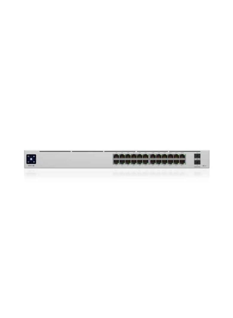 UBIQUITI 24 PORTS GIGA WITH 2X10G SFP+ USW-PRO-24, LAN Capable