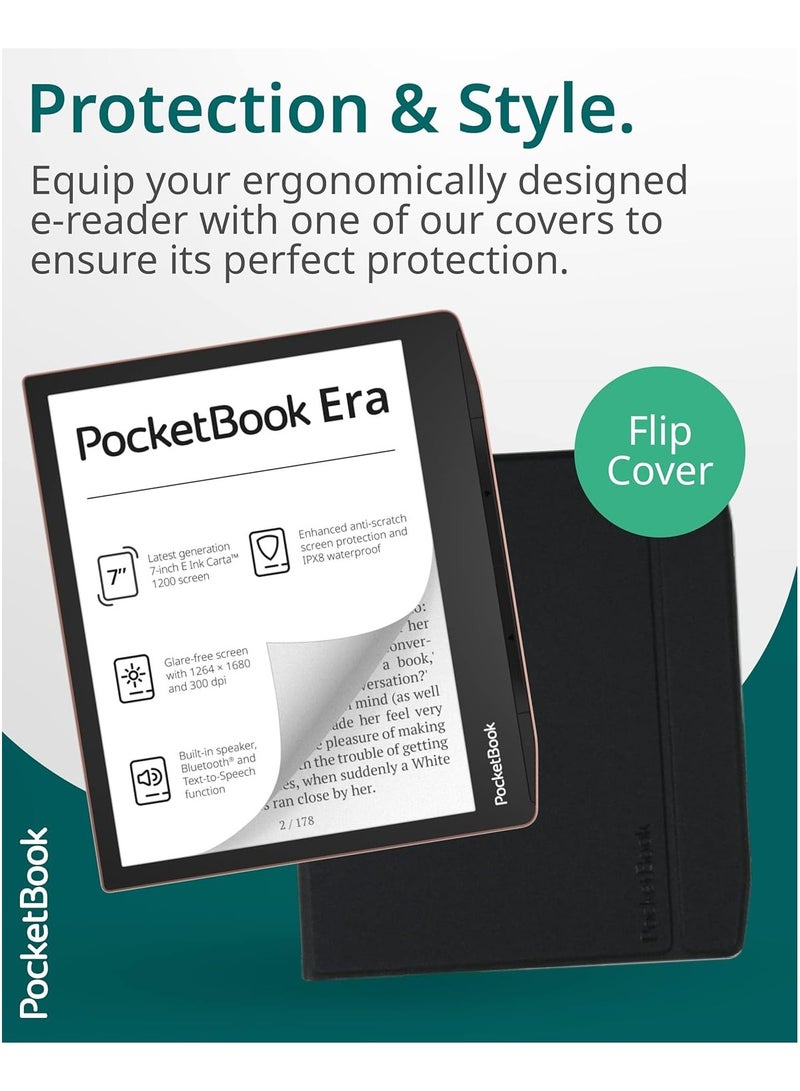 PocketBook Era 7-inch eReader, 64GB Sunset Copper, Waterproof, E-Ink Carta 1200 Display, Text-to-Speech