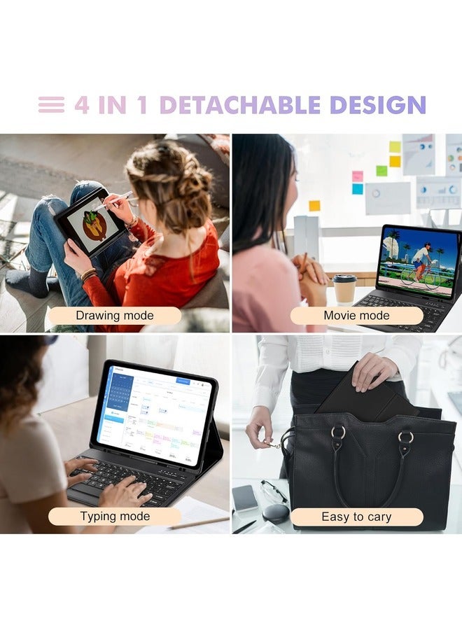 Slim Folio Smart Case with Detachable Bluetooth Keyboard for iPad Air & Pro