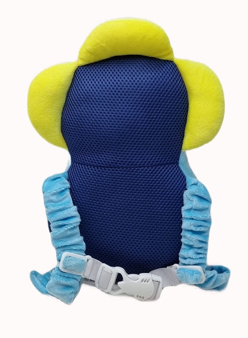 Baby Head Neck and Back Protector for Safety Soft Baby Helmet Guard for Child Infant Toddler Safety Protection During Crawling Blue