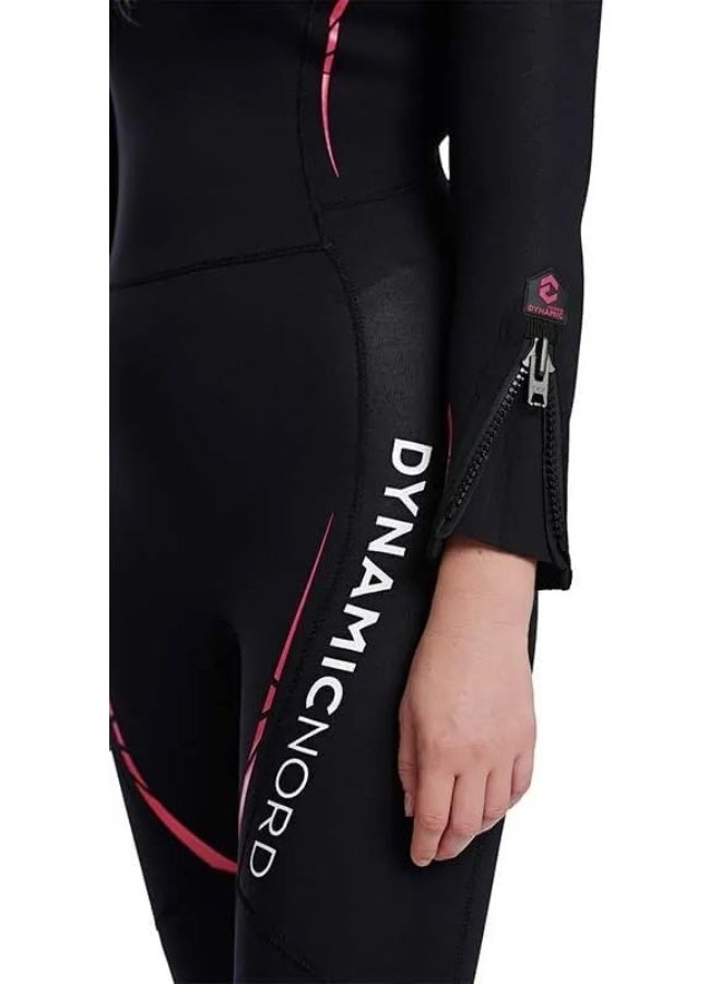 DYNAMIC NORD FULLSUIT WOMEN 3MM SL-32 BLACK/PURPLE