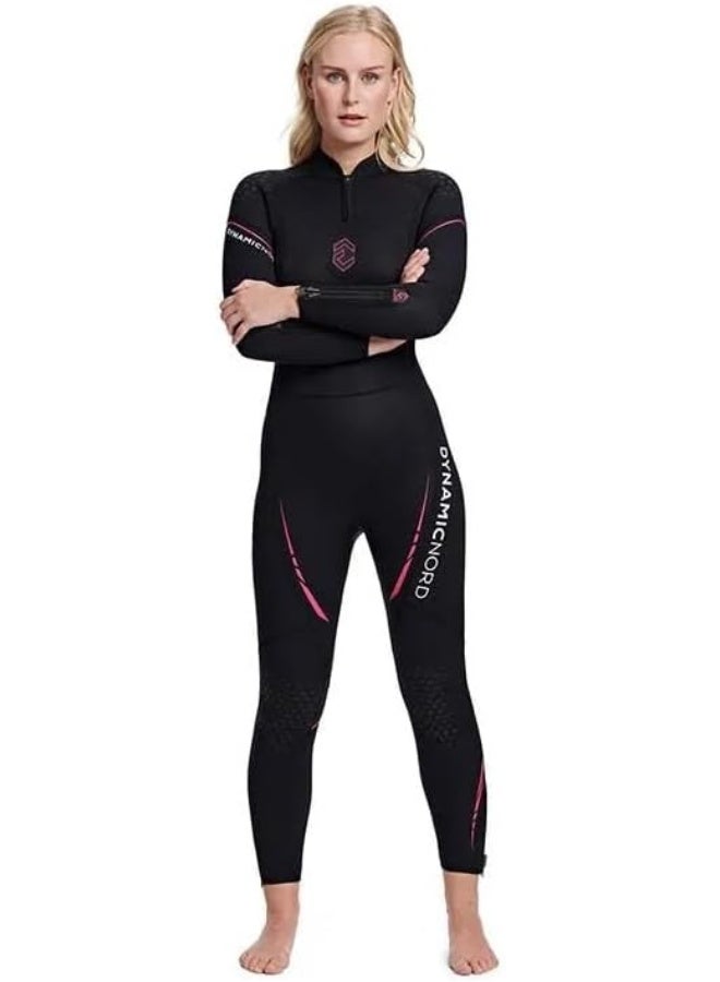 DYNAMIC NORD FULLSUIT WOMEN 3MM SL-32 BLACK/PURPLE