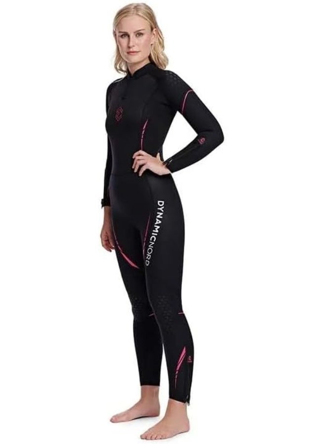 DYNAMIC NORD FULLSUIT WOMEN 3MM SL-32 BLACK/PURPLE