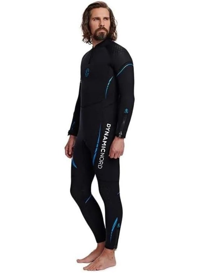 DYNAMIC NORD DIVING FULLSUIT MEN 7MM SL-71 BLACK/BLUE