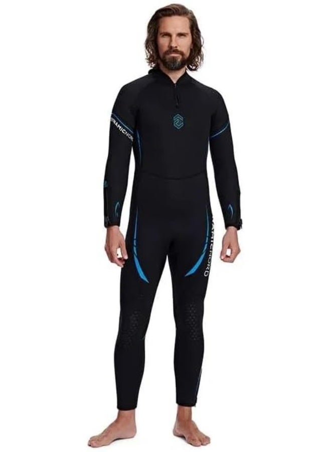 DYNAMIC NORD DIVING FULLSUIT MEN 7MM SL-71 BLACK/BLUE