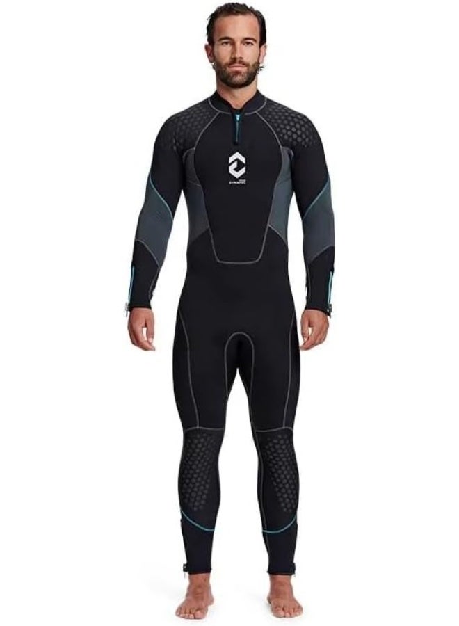 DYNAMIC NORD diving FULLSUIT MEN 3MM SP-31 BLACK/BLUE