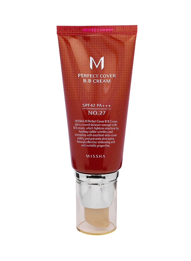 M Perfect Cover BB Cream SPF 42 27 Honey Beige