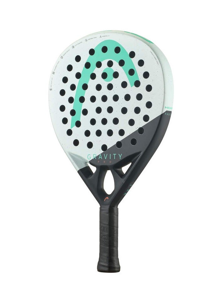 HEAD Gravity Pro 2024 Padel Racquet | For Advanced players seeking control | with new Auxetic 2.0 technology | 365 grams