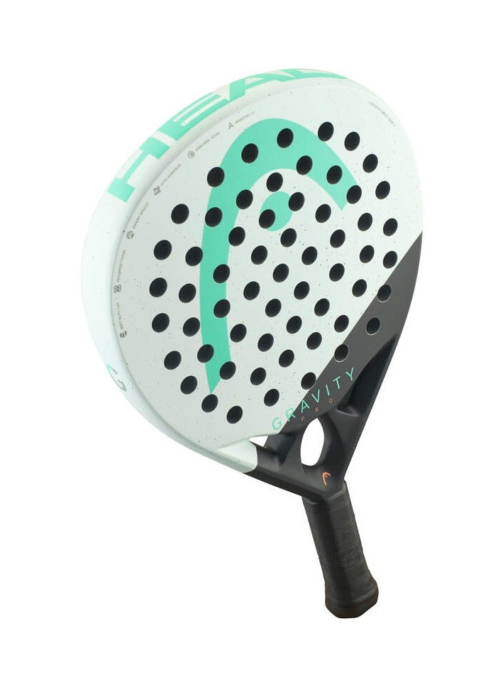 HEAD Gravity Pro 2024 Padel Racquet | For Advanced players seeking control | with new Auxetic 2.0 technology | 365 grams