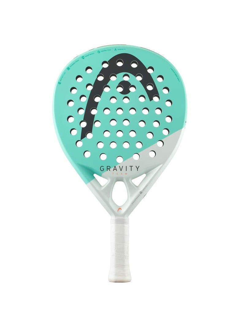 HEAD Gravity Team 2024 Padel Racquet | for intermediate players | with new Auxetic 2.0 technology | 360 grams