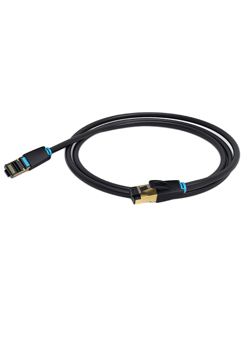 CAT8 Fast Transmission Patch Cable，Black，3 Meters