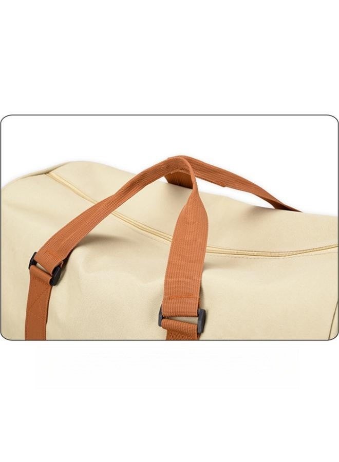 Unisex New Canvas Travel Bag Shoulder Bag Large Capacity Sports Fitness Bag Fashion Portable Short-distance Business Travel Light Luggage