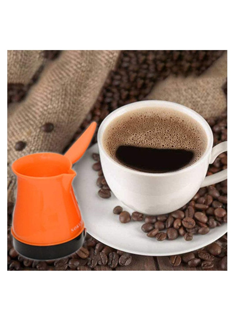 Electric Coffee Makers Mini Coffee Machine Coffee Maker Portable Electrical Coffee Pot Boiled Milk Coffee Kettle Electric Turkish Coffee multi color single piece