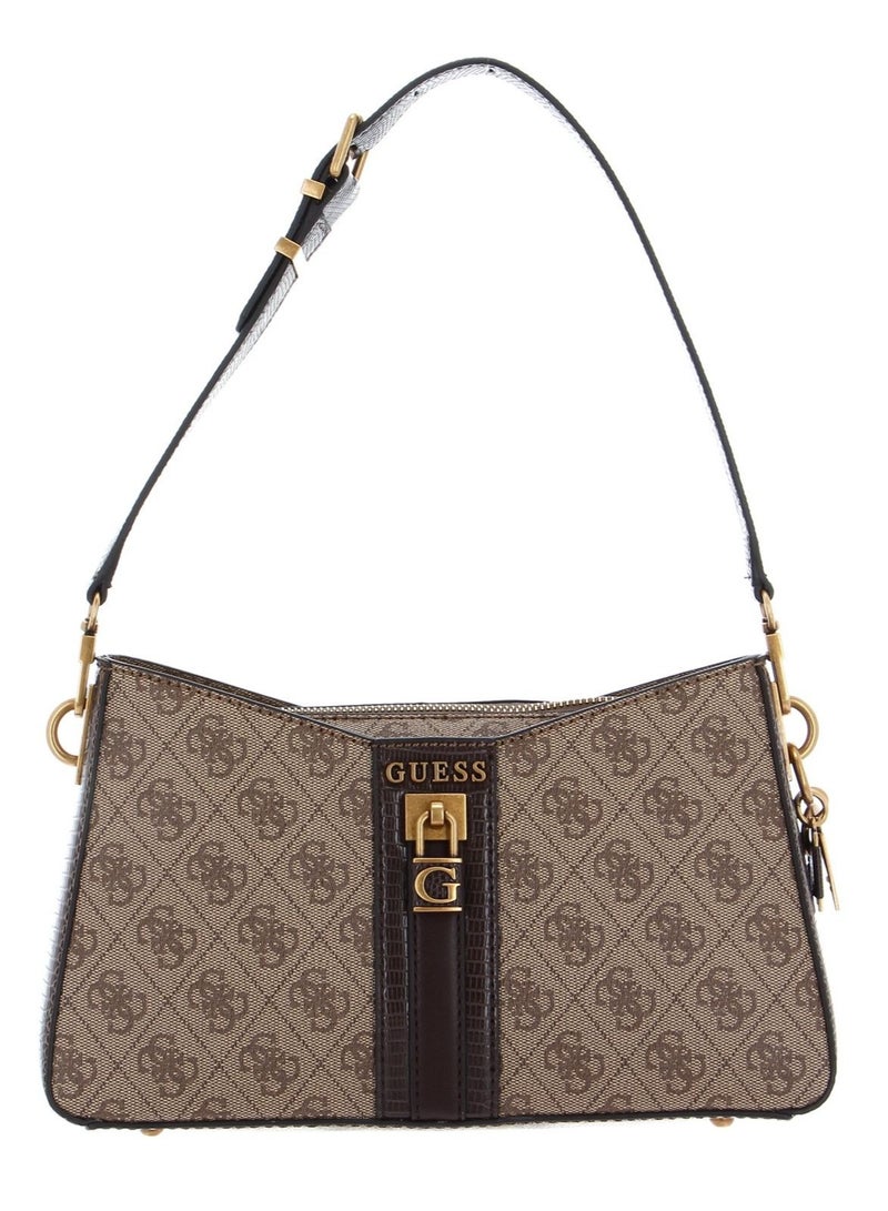 GUESS GINEVRA NUDE SHOULDER BAG