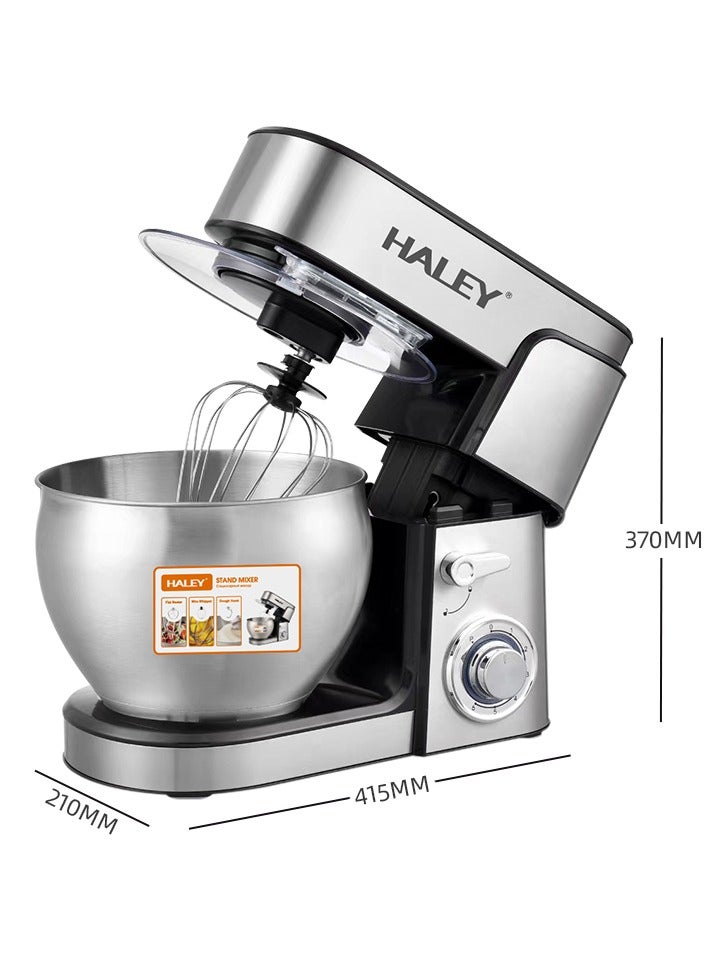 Haley 2200W Stand Mixer 9L Stainless Steel Mixing Bowl For Bread & Dough, Titup Head 6 Speed With Pulse Power Indicator 2 Year Warranty