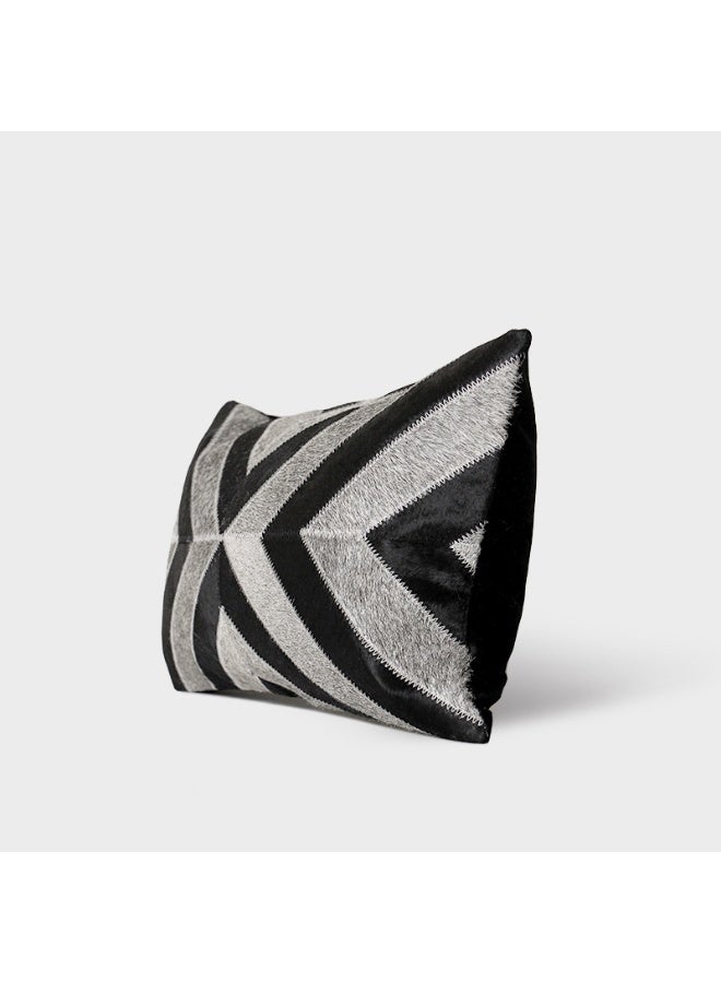 Black And White Striped Cushion Cover