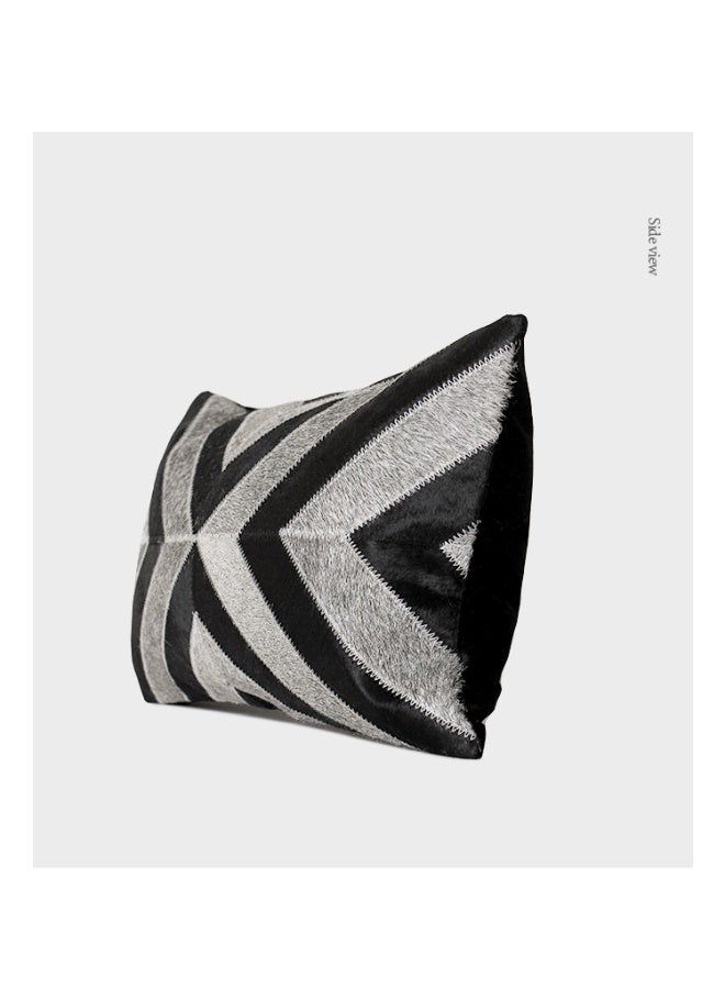 Black And White Striped Cushion Cover