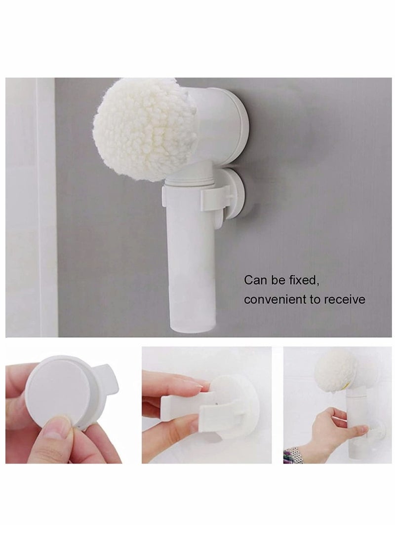 Electric Spin Scrubber, Household Cleaning Tool, Portable Spin Scrubber,for B【 Standard 】6.89x2.9x10.2 inches and weighs 0.82 pounds.Material: ABS.athroom/Wall/Tile Floor/Bathtub/Baseboard/Toilet/Kitc