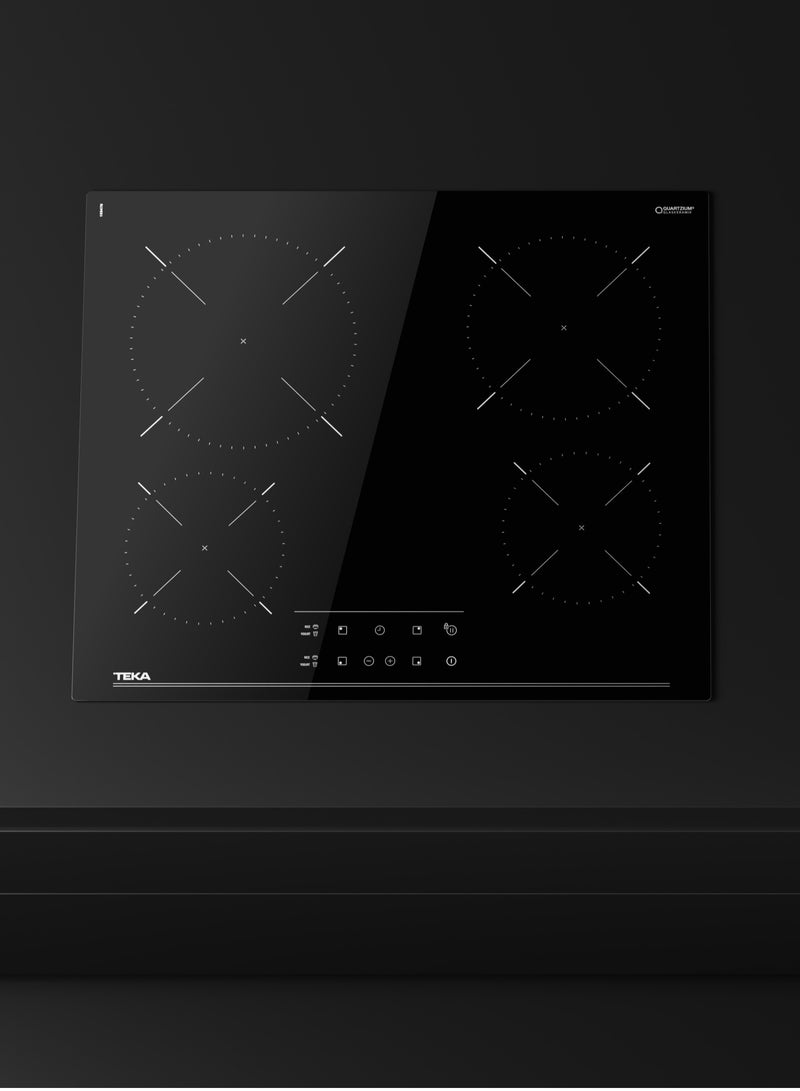 Built-in 60 cm Vitroceramic Hob with Touch Control, 4 Cooking Zones, Ceramic Glass Surface, Cooking Timer TBC 64010 TTC