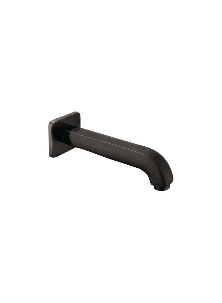 DIAMANTE BATH SPOUT GUN METAL