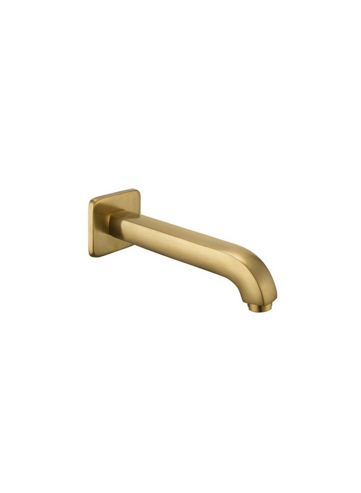 DIAMANTE  BATH  SPOUT  BRUSHED  GOLD