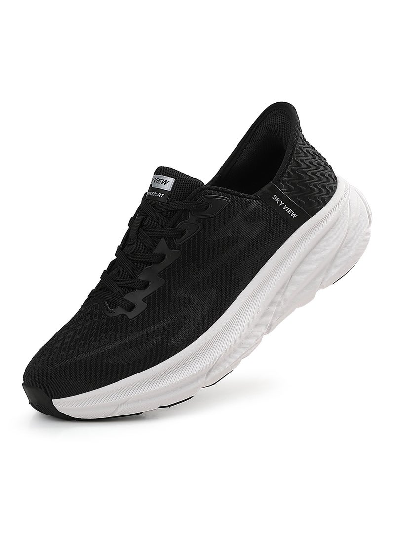 SKY VIEW Sports  Shoes For Men And Women Hands Free Slip-ins Running Shoes Non Slip Walking Tennis Shoes Unisex Cushioned Breathable Athletic Fashion Sneakers