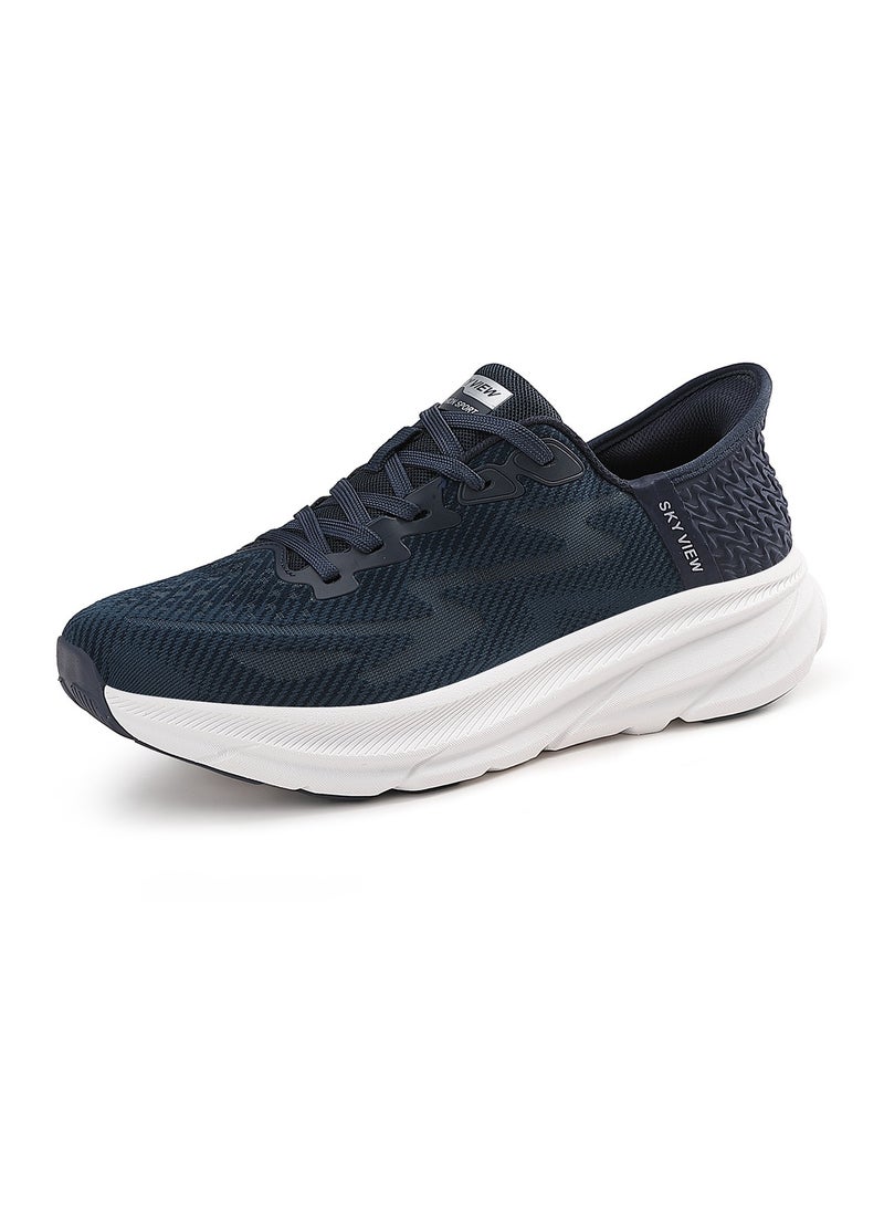 SKY VIEW Sports  Shoes For Men And Women Hands Free Slip-ins Running Shoes Non Slip Walking Tennis Shoes Unisex Cushioned Breathable Athletic Fashion Sneakers
